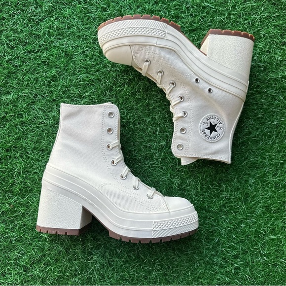 Not for sale🎁Converse Chuck 70 De Luxe Heel Hi Egret - Picture 5 of 9